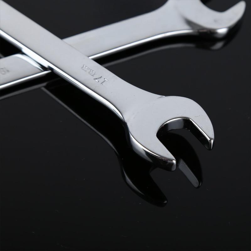 Open End Wrench Stainless Steel Dual-purpose Wrench 8 To 19 Mm Mini Thin Double Open-end Wrench Hand Tools Available Car Tools