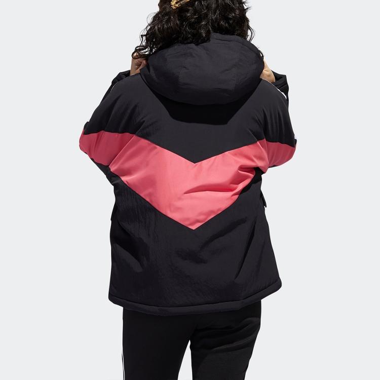 Adidas Originals Puffer Jackets Women's Black Hooded Moderate Other FQ2414
