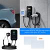 EV Wallbox 5M 7KW 32A Charging Station Car Home EV Wallbox Electric Car EV Wallbox With 5M Cable Color Screen+2 Cards