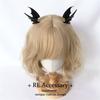 Devil Wing Hair Clip Lolita Hair Clip Black Butterfly Hair Clip Butterfly Barrettes Bat Wing Hair Clip Goth Barrettes