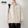 JEEP SPIRIT Men's Casual Lapel Workwear Jacket