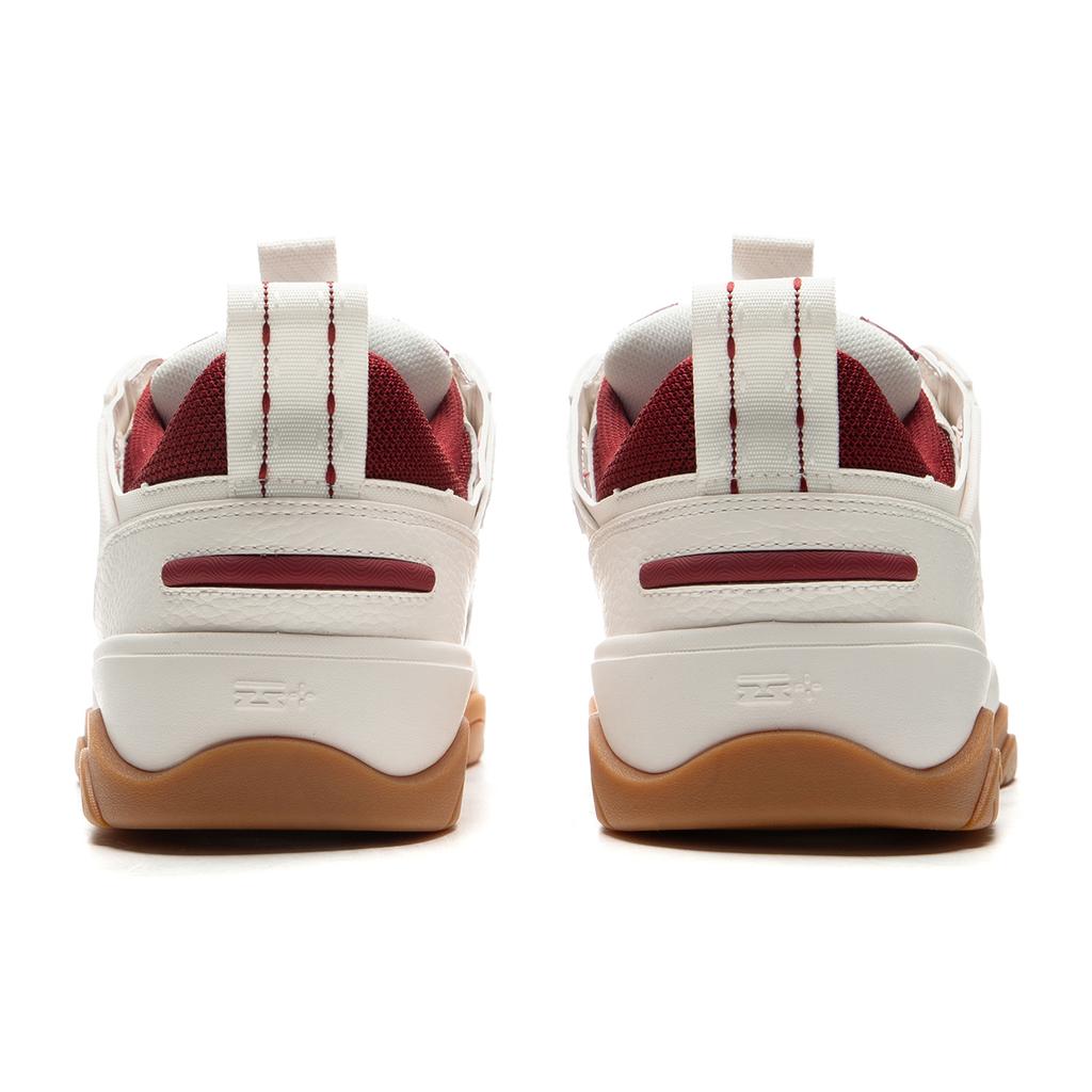 Li Ning Journey 2.0 V2 Thick Sole Sneakers Men Sneakers White Red AGCU361-1