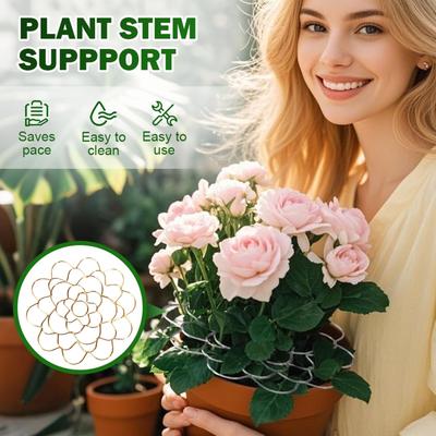 Floral Grid Organizer Foldable Flower Frog Wire Arranger Metal Wire Flower Arrangement Holder for Vase Floral Stems Bouquets