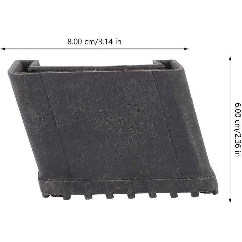4pcs Ladder Foot Cover Ladder Mat Cover for Ladder Retractable Stairs Pads Ladder Leg Protective Cover Ladder Feet Rubber Pad Ladder Leg Protector