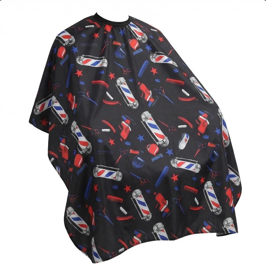 Hairdressing Cape for the Salon, Large, Haircut, 140x155, Buckle