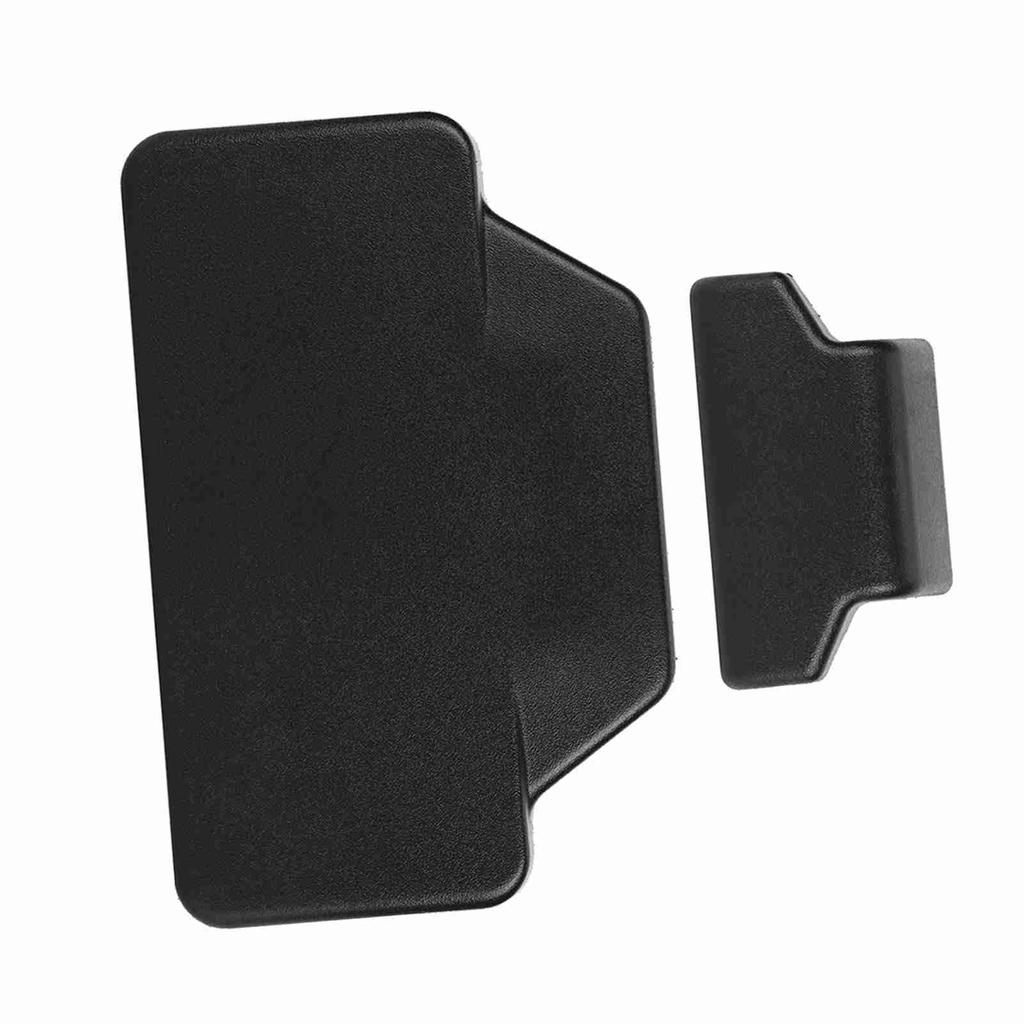Rubber Rear Pad Saddlebag Passenger Backrest Accessory Fit for F800GS(Black)