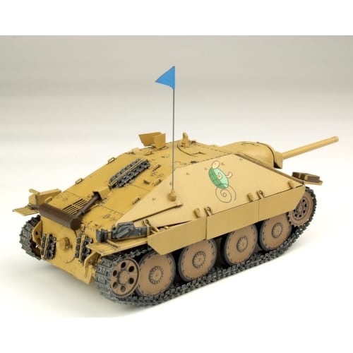 PLATZ Girls & Panzer Final Chapter 38(t) Kai (Hetzer Specification) Turtle Team Celebrates 10th Anniversary! 1/35 Scale Plastic Model GP-78 Molded Col