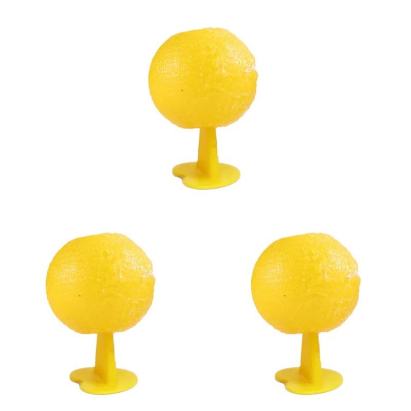 

1-5 шт. ловушки для фруктовых мух, летающие насекомые, ловушка с фруктовым вкусом, кухонная домашняя липкая ловушка для уличного сбора комаров Yellow 3PCS