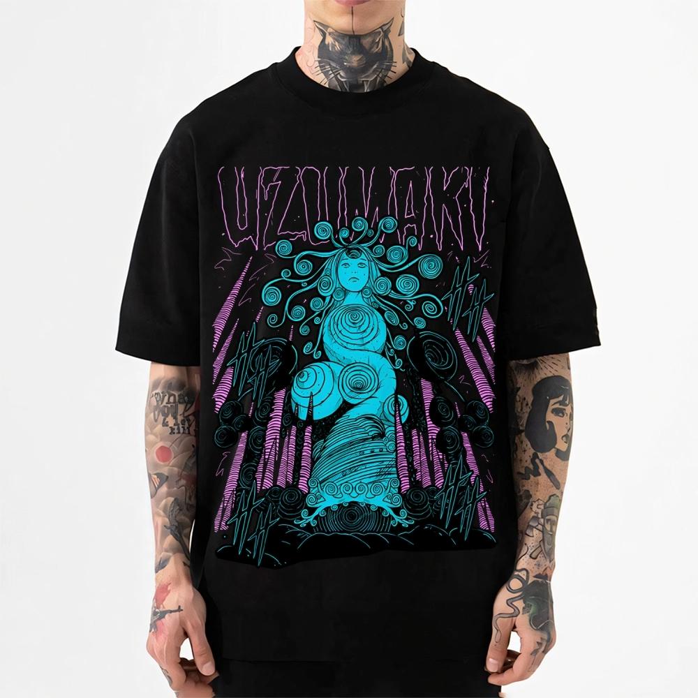 Uzumaki Japanisches Klassisches T-Shirt Hochwertige Streetwear und Wo 2026 T-Shirt