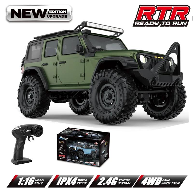 AJH1 HB R1601 R1602 R1603 R1604 R1605 R1606 R1607 R1608 R1609 1/16 RC Car 4x4 RC Offroad Climbing Car Ford Horse Simulation Model Toy