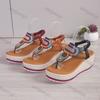 Fashion Platform Wedge Flip Flops for Women 2025 Summer New Bohemian Thick Sole Light Weight Girls Beach Slippers Slip-on Wedges Sandals