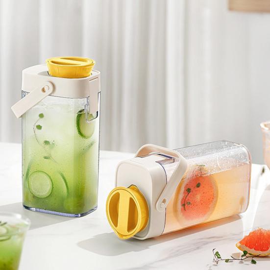 1L Džbán na ledový čaj Kávovar Cold Brew Bez BPA Nepropustná láhev na vodu s vestavěným filtrem Přenosný infuzní džbán do lednice, kanceláře, na kempování
