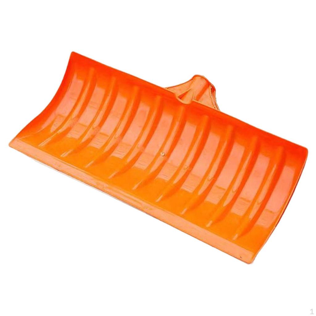 Shovels Head Heavy Duty Lightweight Practical Multipurpose Orange Replacement for Road Yard Garden