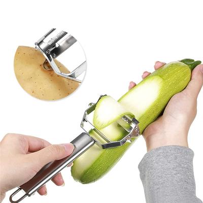 Stainless Steel Vegetable Peeler Cucumber Carrot Fruit Cutter Vegetable  Peeler Potato Carrot Grater Multi-function Kitchen Tool