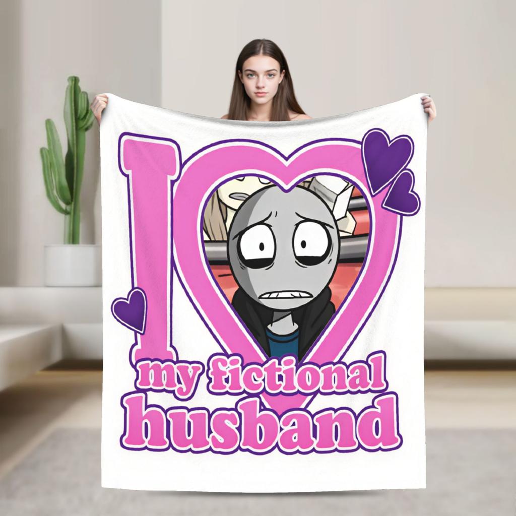 Peter Game YYour BBoyfriend Warm Blankets Travel Plush Bedding Throws Fluffy Couch Chair Flannel Bedspread Sofa Bed Cover