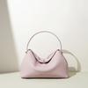 Leather Pillow Bag, Simple and Versatile Women's Handbag, Korean First-layer Cowhide Design Sense, Niche Shoulder Messenger Bag