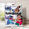 Couverture Dessin Animé Stitch Couverture Peluche Mignonne Stitch Couverture Quatre Saisons