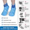 Foot Ice Pack Wrap for Feet, Cooling Boot for Ankle, Cold Heel Pad for Plantar