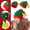 Christmas Winter Tree Beanie Knitteds Fashion Fabric Extra Warm Hatsupplies