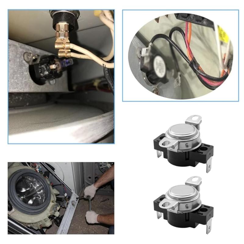Energy Efficient High Limit Thermostat for Dryers Providing Optimal Drying Performances and Automatic Reset Function