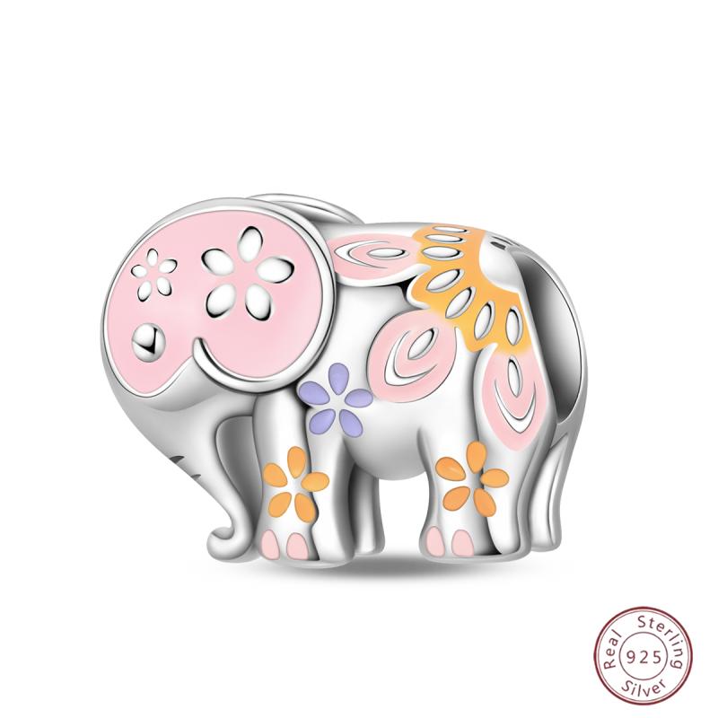 Copper Firefly Cute Cats And Dogs Beaded Pendant Suitable For Original Charms Bracelet Diy Exquisite Women Jewelry