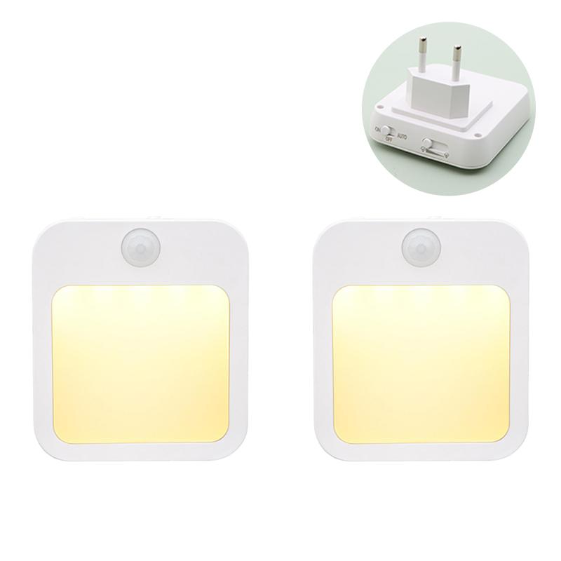 Motion Activated Night Light With Plug-in Design And 120° Detection Angle For Home Décor Lamp