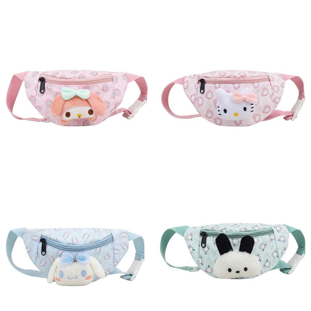 Sac Ceinture Enfant Dessin Animé Kuromi En Matière Polyester Pour Usage Quotidien