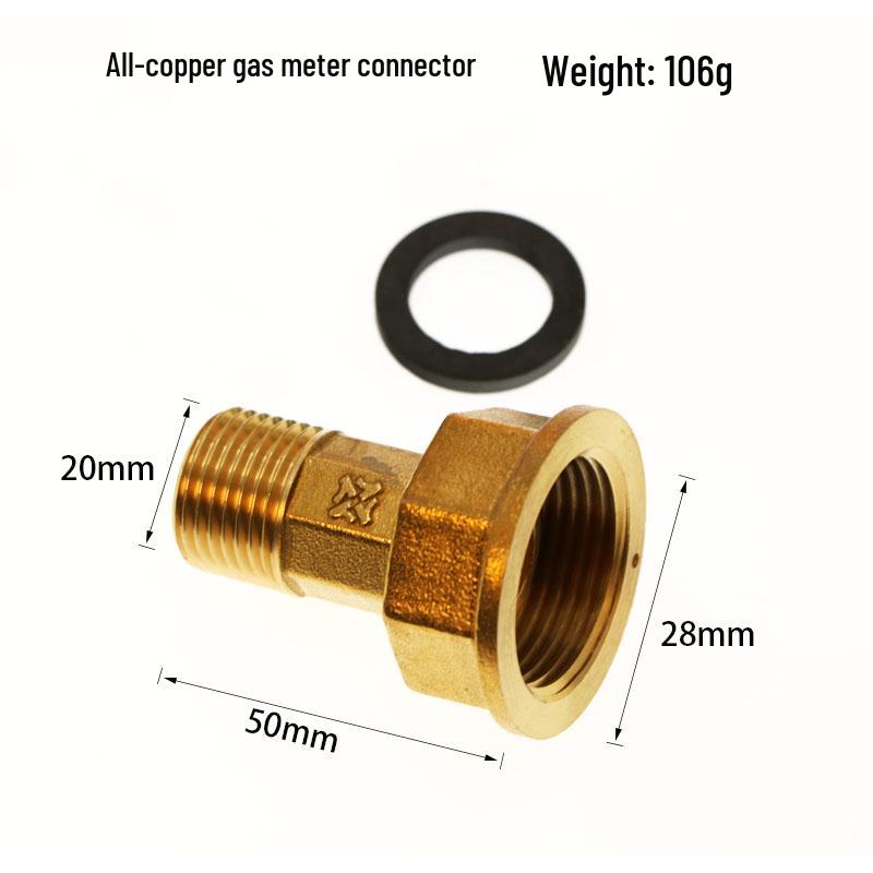 Thickened Brass 4-Point Ball Valve for Natural Gas with Male/Female & Three-Way Tee Valve.