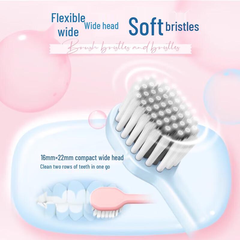 Lengsuanling Cloud Sensation Soft Bristle Toothbrush 6-Pack