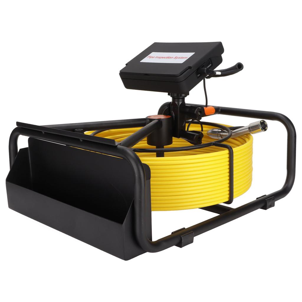 4.3in Display Home Pipe Endoscope Plumbing Inspection Video Camera Built In 16G Card