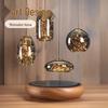 Starry Sky Nordic Pendant Light – Luxury Glass with Long Cord for Hotel or Bar
