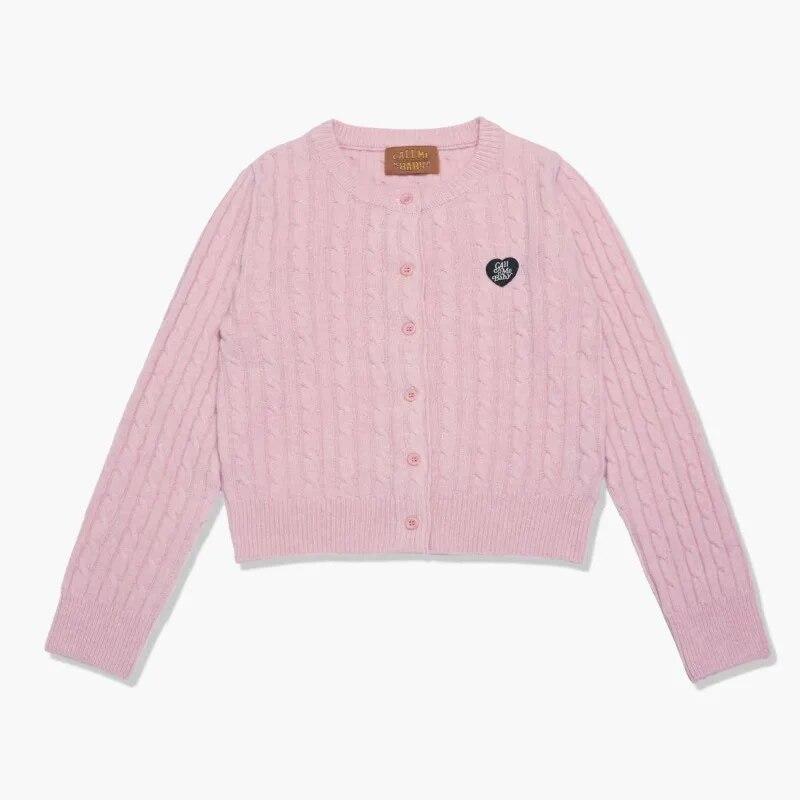 

Женский короткий свитер, осенне-зимний вязаный женский кардиган с вышивкой и длинными рукавами, верхняя одежда