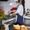 New Cross Strap Style Apron Can Wipe Hands Sleeveless Cooking Baking Bibs Cooking Apron Unisex