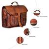 Handmade Super Refined Leather Vintage Laptop Messenger Briefcase Bag Satchel