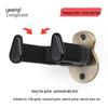 Gravity Lock Wall Mount Classical Guitar Hanger with Self-Locking Iron Base