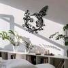 1pc Metal Hummingbird Wall Decor, Indoor Outdoor Garden Art, Housewarming Wedding Halloween Christmas New Year Gift