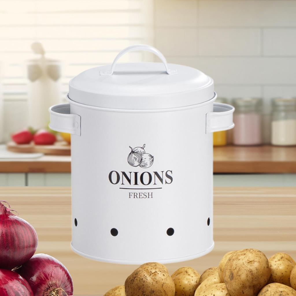 Airtight Food Storage Bin for Kitchen Vegetable Organization