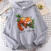 Funny Red Panda Printing Hoodies Fashion Women Men Autumn Winter Sweatshirt Ladies Streetwear Pullover
