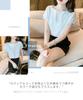 Blouse for Short French Summer Cut and Loose Large Blue [DayaEmmoTQ] Women, Sleeve, Shirt, Plain, Sleeve, Clothes, Tops, Casual, Sewn, Fit, Size,