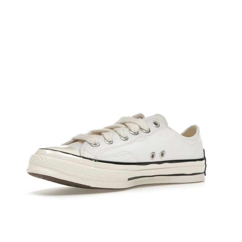 Converse Chuck 70 Low Sketch - White Unisex Sneakers Black Egret A08525C