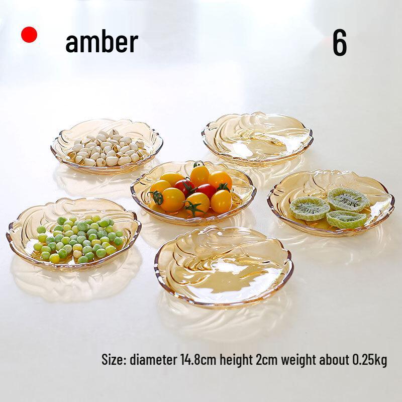 Changbaosen Nordische Bernstein Kunststoff Obstteller Set