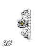    Bracelet 925 Silver Charm Beads DIY Eternal Rose Potts Pendant