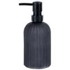 Schwarzer Glas-Seifenspender 400 ml