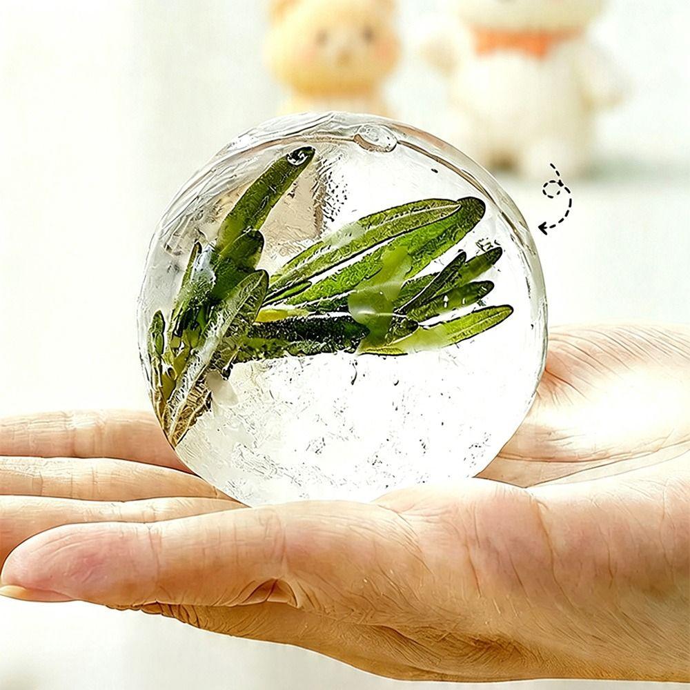 Foldable Ice Ball Cup Reusable Ice Cube Mold Portable Ice Mold Cup Summer Drink