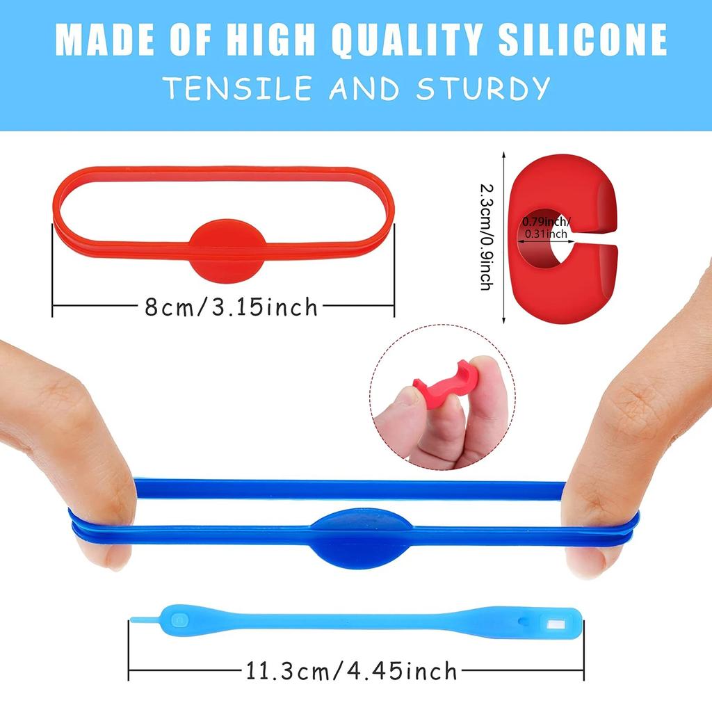 Segnabicchiere in silicone multicolore per vino rosso, ideale come ciondolo identificativo per bicchieri, etichette per feste e articoli per feste.