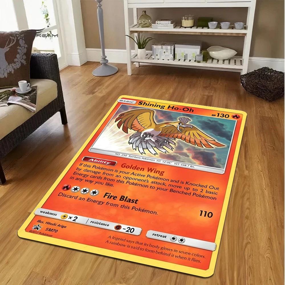 

Аніме Мультфільм Покемон Піджі Принт Килим для Декору Вітальні Килим Приліжковий для Спальні Зона Дивана Килимок для Підлоги Подарунок для Фаната Килимки 50X80cm