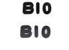 Per 2025 Leapmotor B10/C10/C01/C16 Emblemi Frontali Posteriori in Metallo Annerito Copertura Logo Universale per Veicolo Upgrade Sportivo Non Distruttivo