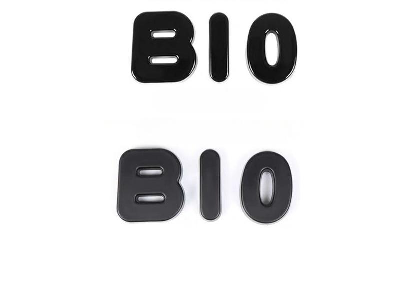 Per 2025 Leapmotor B10/C10/C01/C16 Emblemi Frontali Posteriori in Metallo Annerito Copertura Logo Universale per Veicolo Upgrade Sportivo Non Distruttivo