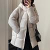 Fashion Winter Woman Long Coat Hooded Loose Women's Parkas Thick Warm Jackets