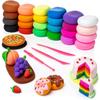Eclet (Pack Of 1Air Dry Clay, Colorful Children Soft Clay, Creative Art Crafts, Gifts For Kids-Multi Color. Non-Toxic Mo